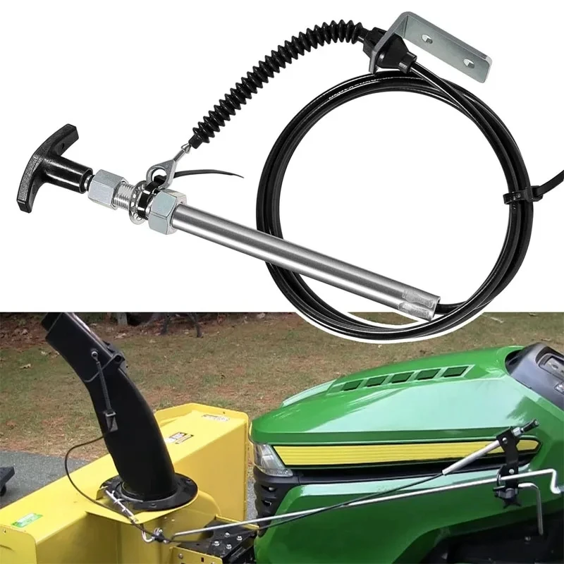 Spout Control Input Cable AM134404 For John Deere 44 Inch Snow Blower Fits L 100 130 X 300 320 Series Lawn Tractors