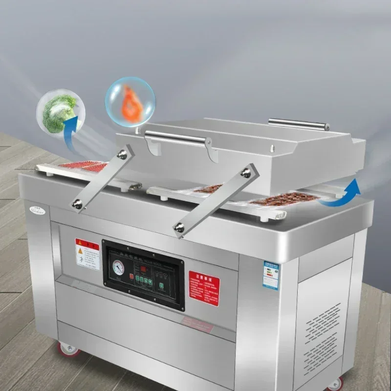 

Automatic food vacuum commercial large wet and dry packaging machine Hot sales