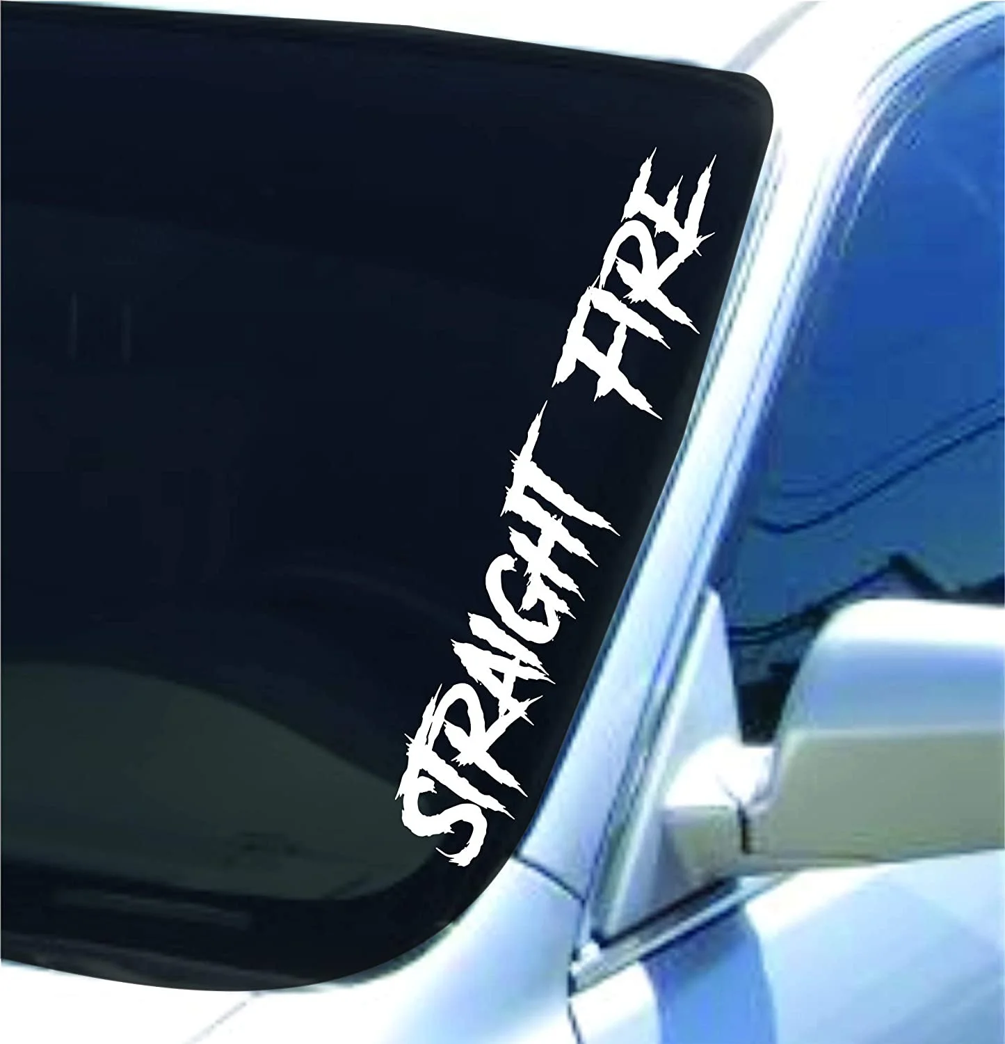 

For Straight Fire Version DD102 Car Truck Window Windshield Lettering Decal Sticker Decals Stickers Drift Dub Lowered