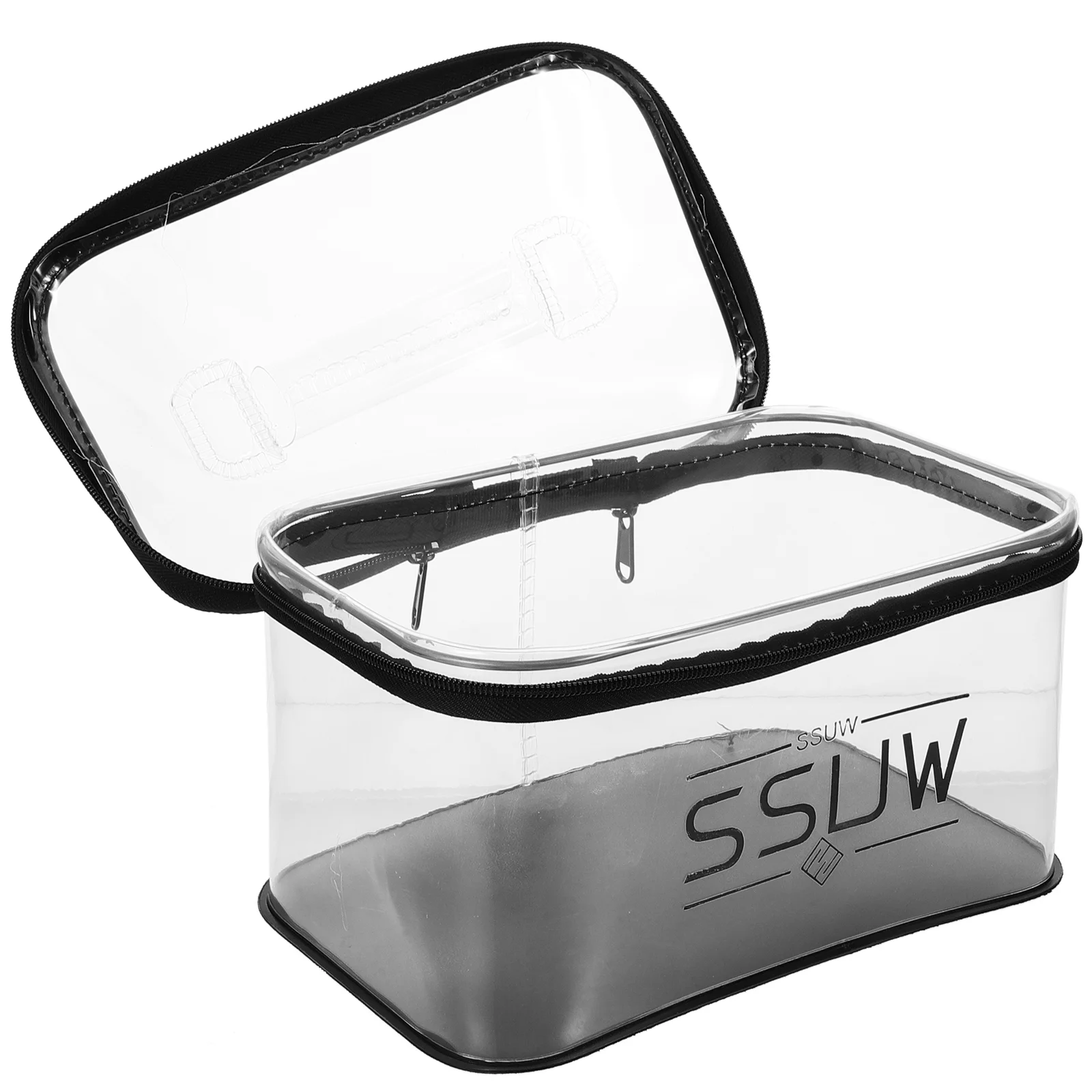 Fishing Gear Accessories Boxes Bait Tackle Cases Hooks Container Storage Transparent Portable Lure Organizer Trays