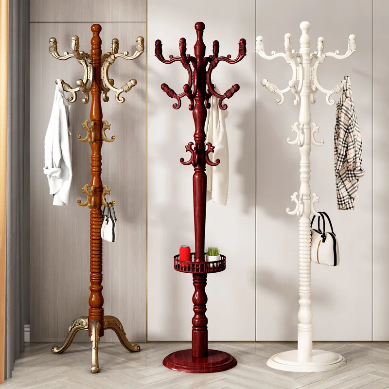 Modern light luxury single pole modern coat rack vertical floor coat rack