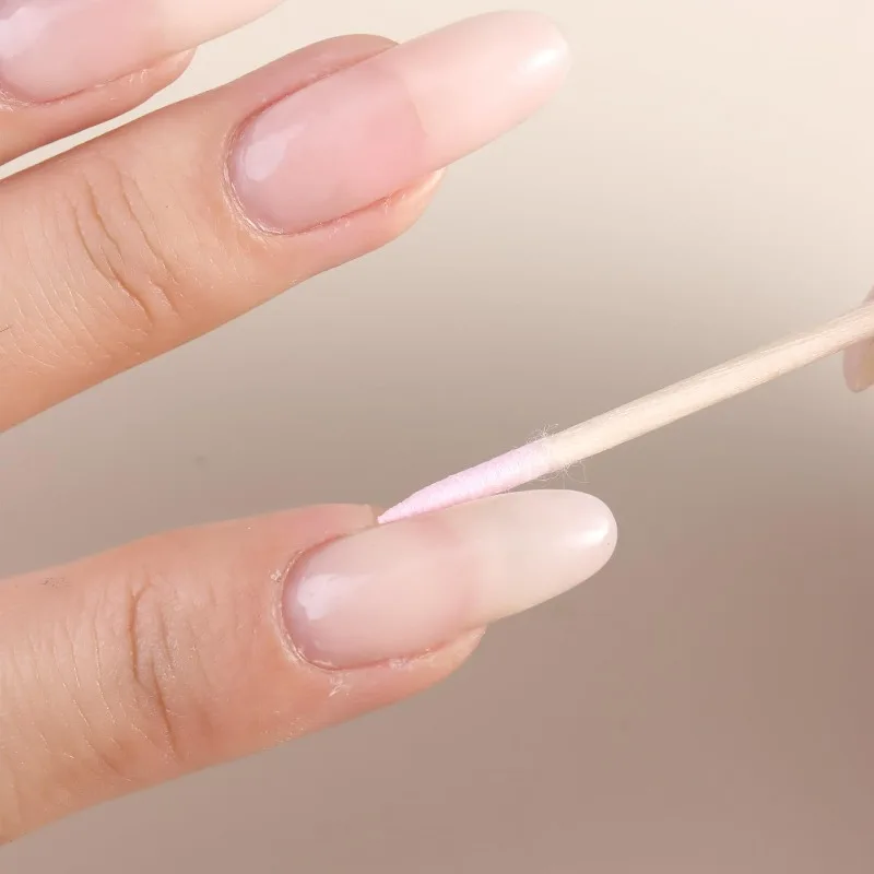 100/1000pcs Disposable Wooden Micro Bud Swabs Double-Headed Eyelash Tattoo Makeup Brushes Cotton Swab Nail Art Cleaning