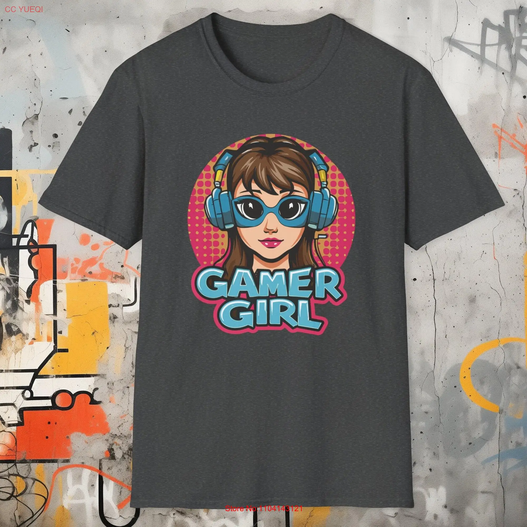 Epic Gamer Girl Casual T Shirt Take Your Gaming Style to the Next Level Soft Durable and Ethical Apparel in 3 Colors