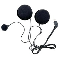 1PCS Microphone Speaker For Cardo Edge Motorcycle Intercom Headsets Interphone For Open Helmet Full Face Helmet Headset Part