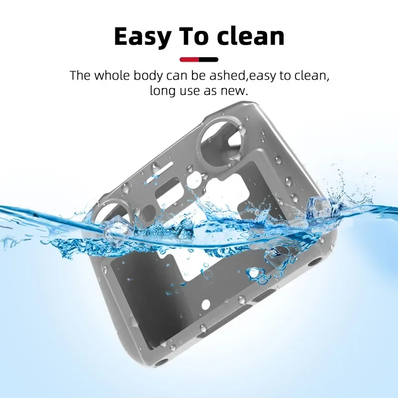 Capa de silicone para dji mini 3 pro/mavic 3 pro/air 2/mini 2 capa protetora anti-arranhões e anticolisão para dji mini 3 rc acessório