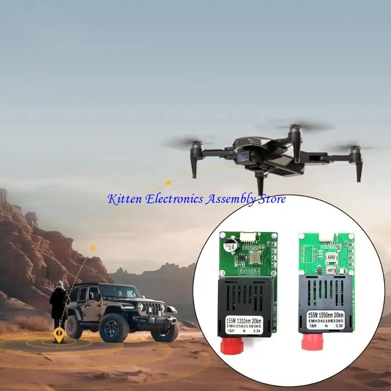 96GD Durabilidad TTL Módulo transceptor óptico para procesamiento señal eficiente 10