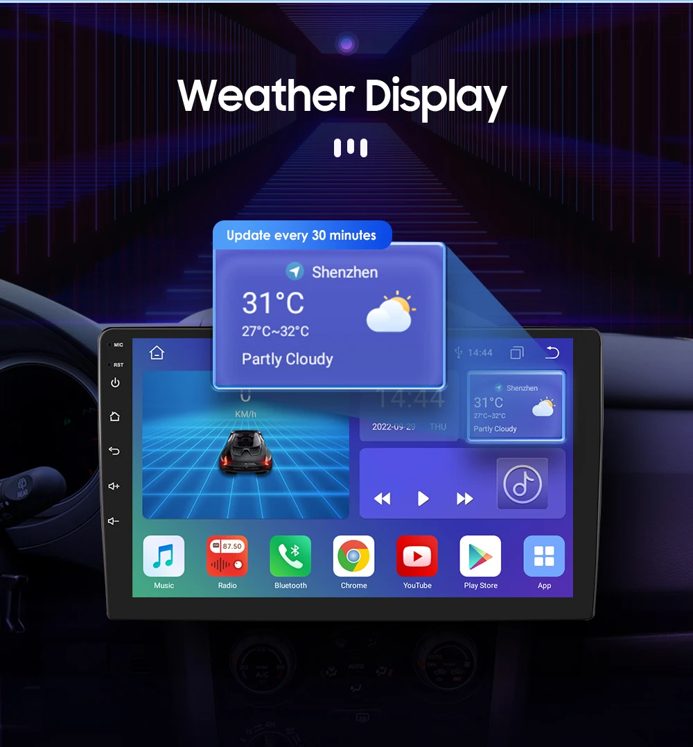 1 Din 7inch Universal Android Car Radio For VW Nissan Hyundai toyota CR-V Kia Car Multimedia Player GPS WiFi Carplay No DVD