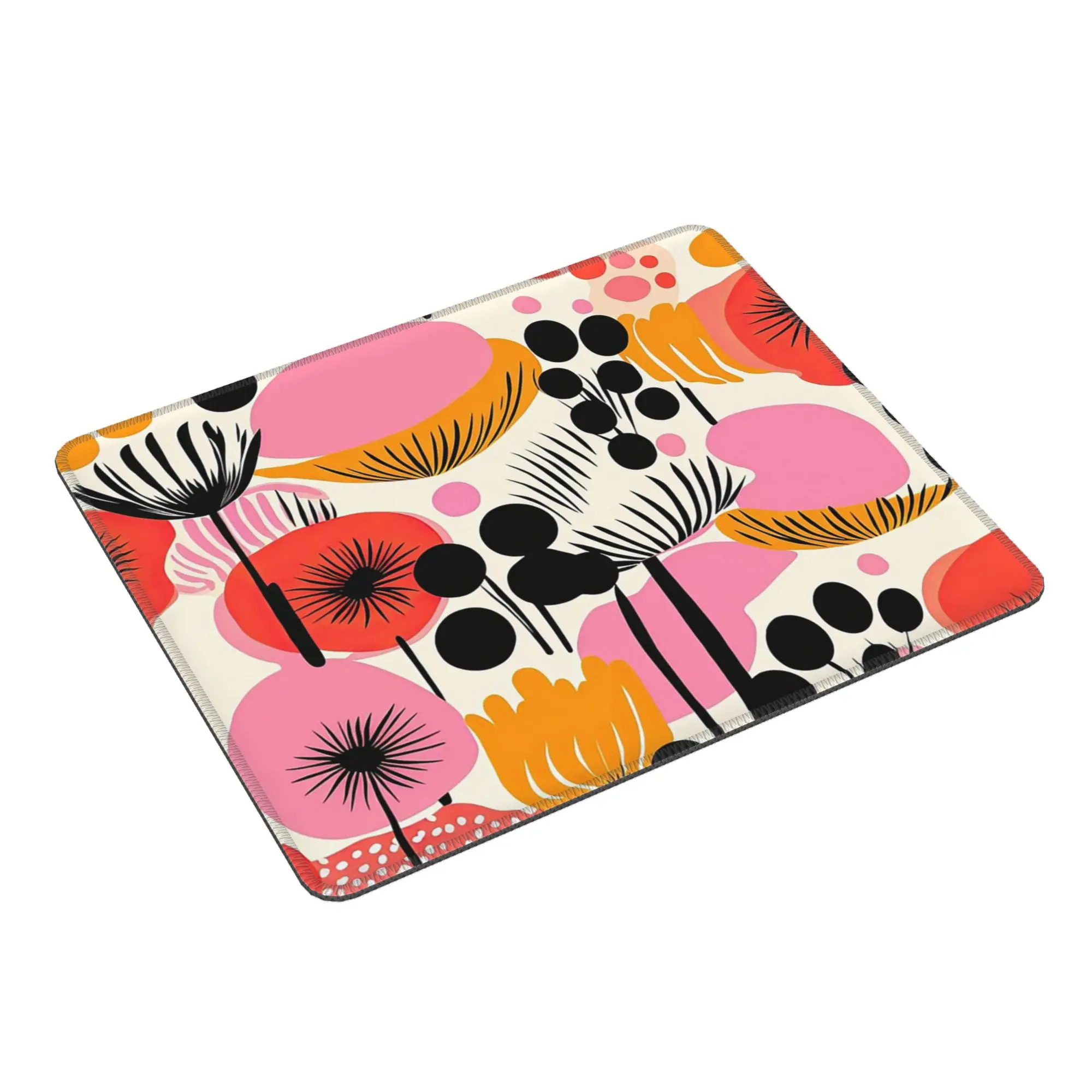 Retro Spring Floral Pattern Mouse Pad Computer Keyboard Mouse Mat Gamer PC Laptop Desk Mat Office Table Mats