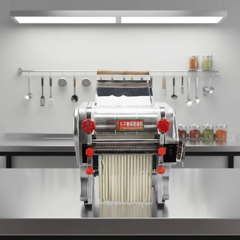 Deposit Henan Portable Semi-Automatic Electric 220V 20kg/h Capacity Adjustable Press Energy Compact Instant Noodles Commercial