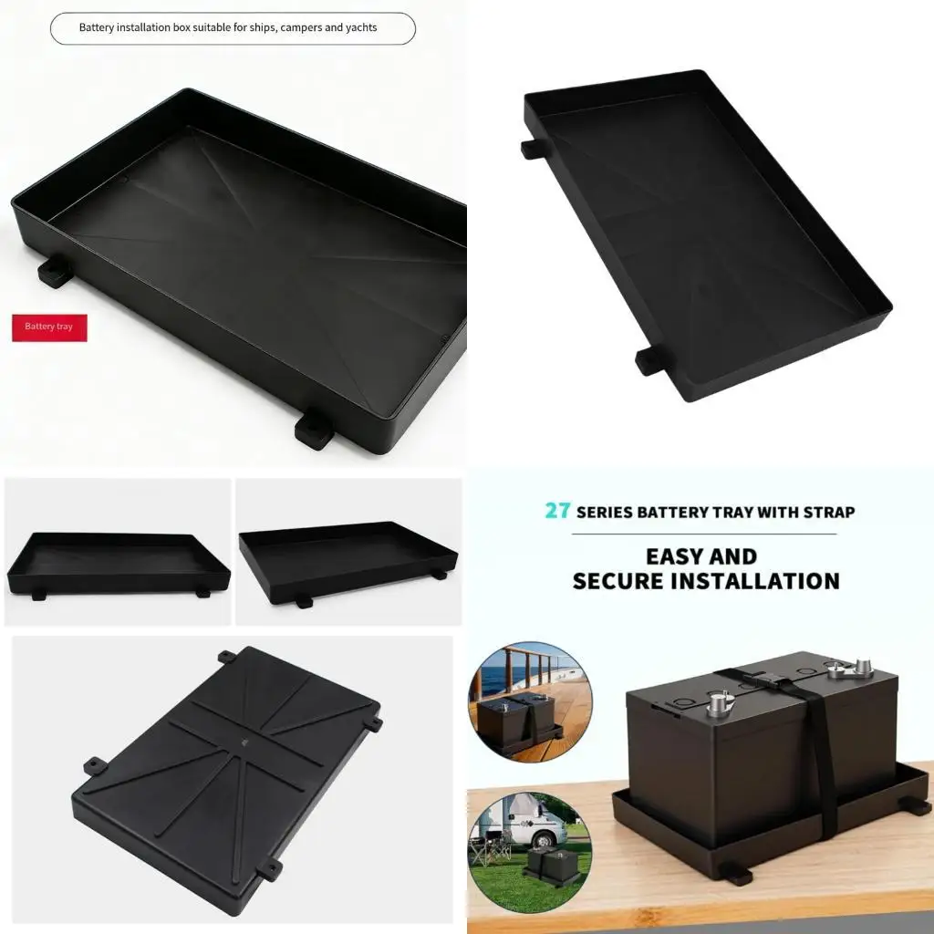 

Automotive Battery Tray Holder Storage for Car Truck Campers and Watercraft