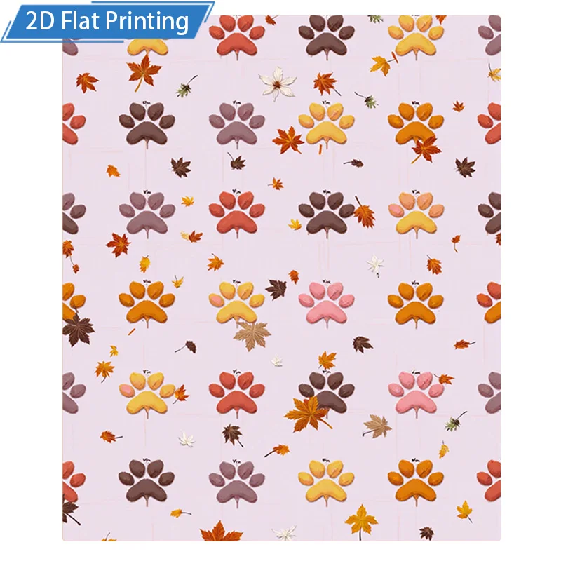 1 قطعة بطانية الفانيلا الخريف باو طباعة الصوف بطانية لينة مريحة الخريف موضوع الحيوانات الأليفة عاشق رمي بطانية للأريكة أو السرير