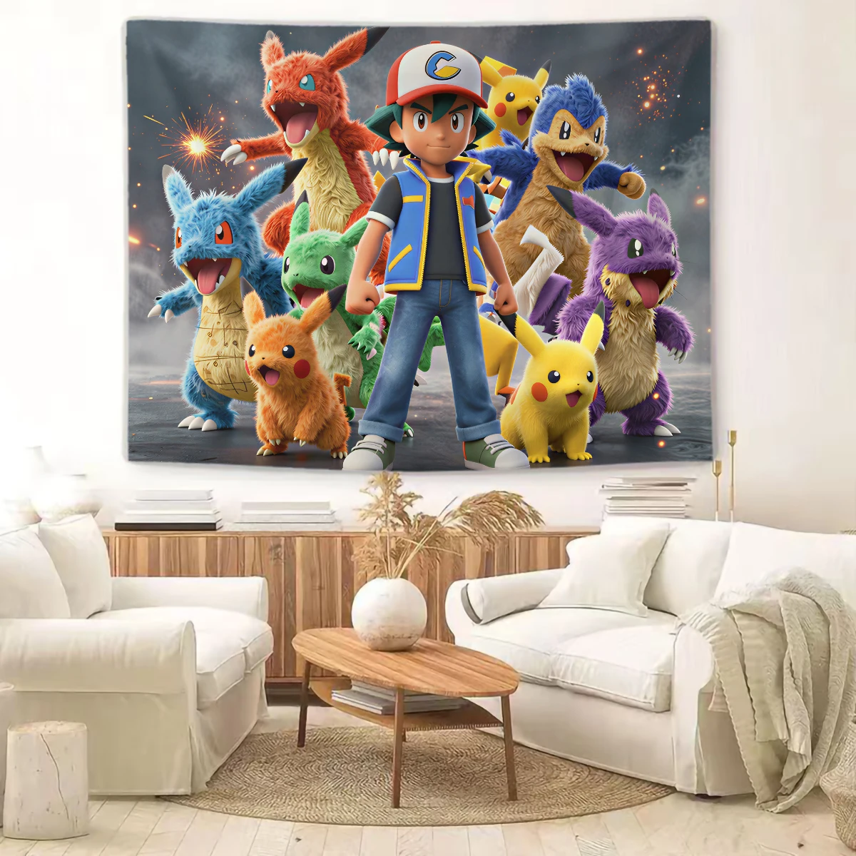 1PC Pokemon Ash&Eev…