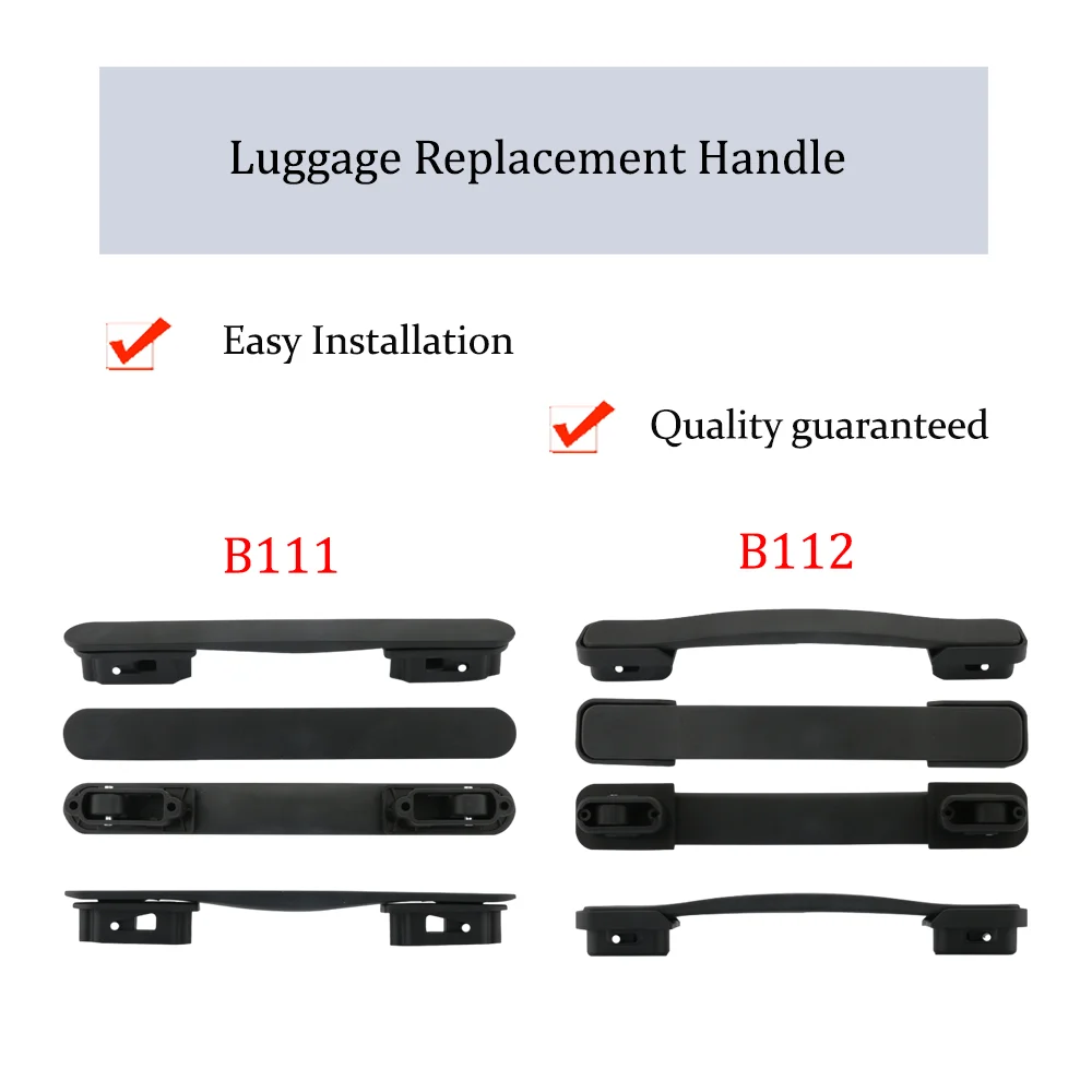 

B111 B112 Luggage Handle Accessories Maintenance Repairing Easy Installation Handles Travel Bag Replacement Knobs Parts