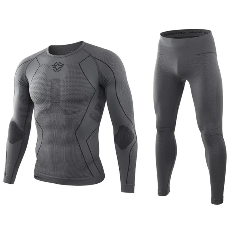 

Men Thermal Underwear Sets Winter Outdoor Quick Drying Tactical Long Johns Compression Fitness Function Male Clothing