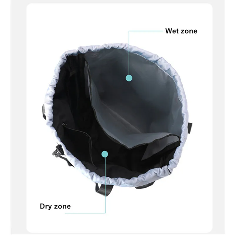 Borsa sportiva da palestra da donna per uomo Borse da viaggio con coulisse Nuoto e tempo libero Fitness Weekend Borsa a tracolla Bolsas Zaino da donna