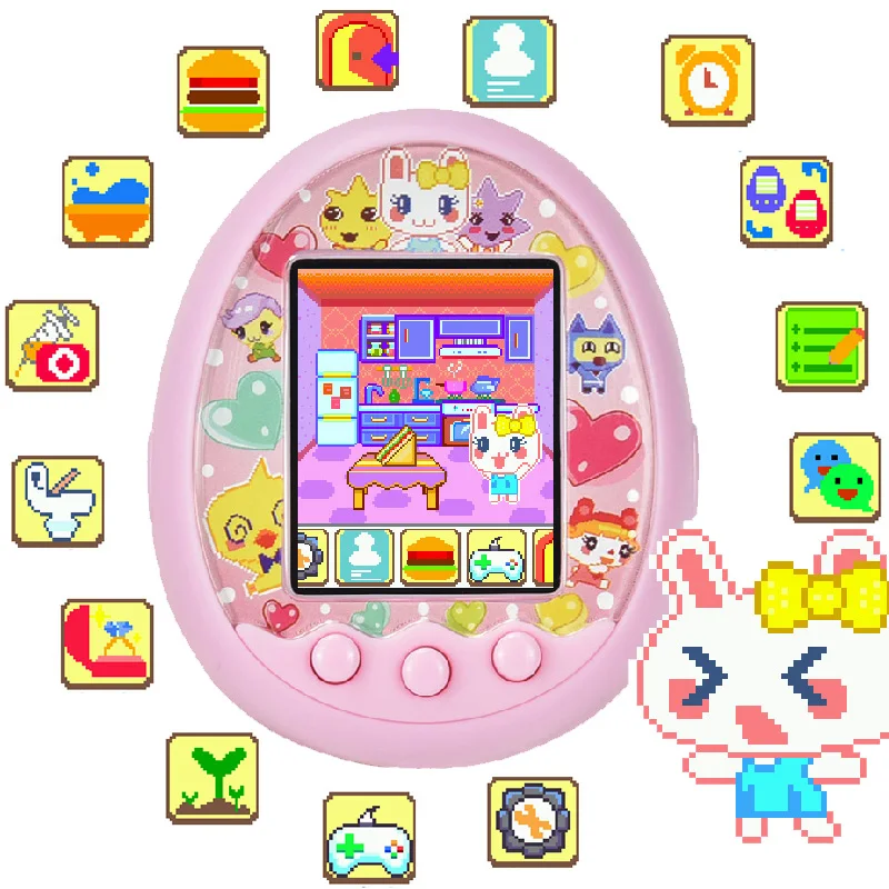 New Hot Tamagochi Electronic Pets Toy Virtual Pet Retro Cyber Funny Tumbler Ver Toys for Children Handheld Game Machine