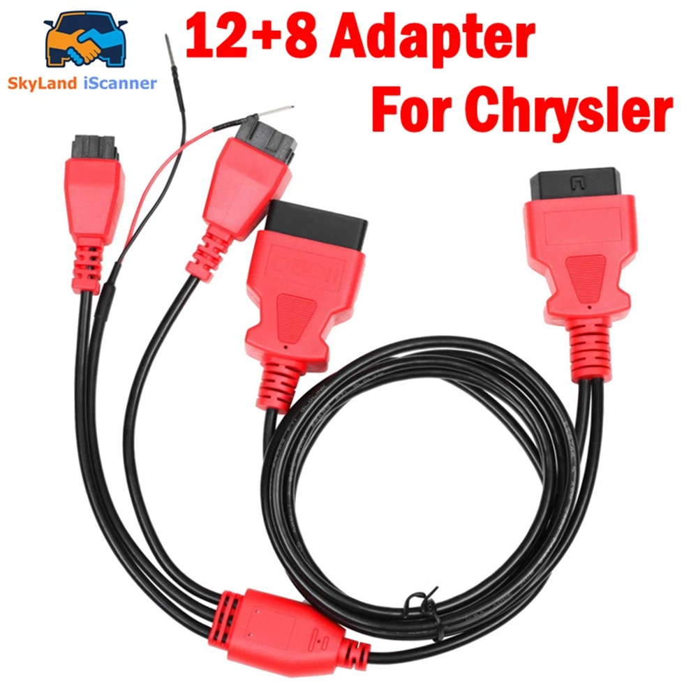 

Новый универсальный адаптер FCA 12 + 8 для модуля Chrysler Fiat Secure Gateway SGW работает с OBDSTAR X300DP PLUS/Autel MaxiSys/IM608/X43