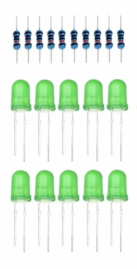 Three Color Red Green Yellow LED Lamp School Education Lab Kit For arduino DIY KIT Raspberry pi