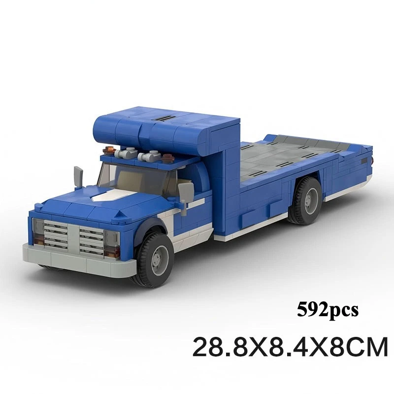 

Синие буровые установки, комплект строительных блоков, городская строительная инженерная машина, ретро буровая установка, грузовик, кирпичи, детские игрушки