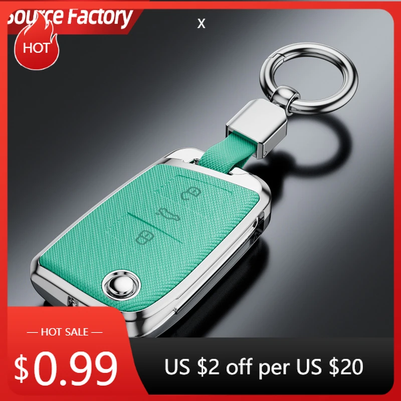 

Car Stickers Plastic Car Key Case Remote Cover Shell Holder Protector Fob For VW Volkswagen T-ROC Golf 7 Polo Tiguan T-Cros