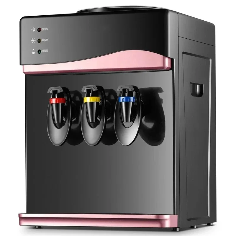 Electric Water Dispenser 220V Desktop Drinking Fountain Household Office Automatic Water Cooler Heater with 2/3 Water Outlets