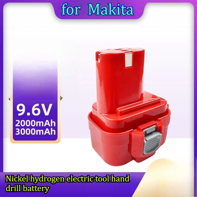 

Аккумулятор 3000 мАч, совместимый с никель-гидридными батареями Makita 9.6V 9120 9122, для электроинструментов и ручных дрелей, перезаряжаемый.