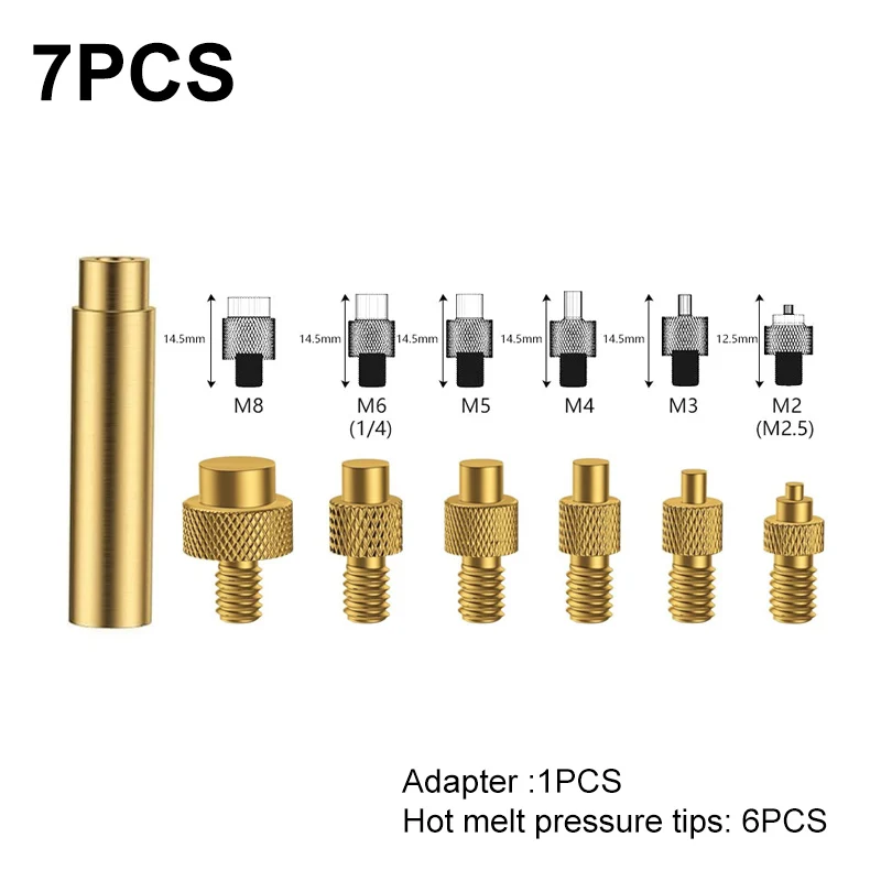 3D printer Onderdelen hot Insert smeltmoer Tips M2-M8 messing implantatie Warmte Inbrengen Tool Kit Voor 936 FX888 900M soldeerbout