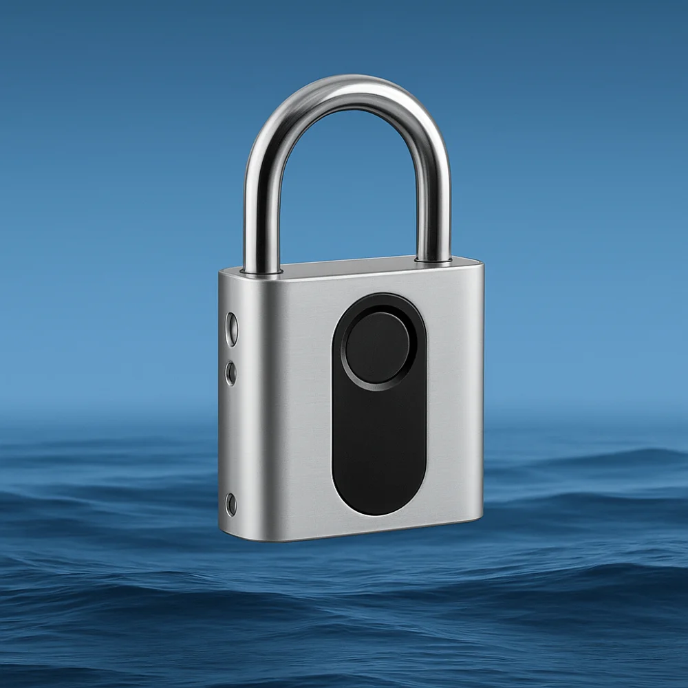 

Cabinet Keyless Fingerprint Lock Waterproof Anti-theft Smart Padlock Intelligent Safety USB Charging Electronic Door Lock Home
