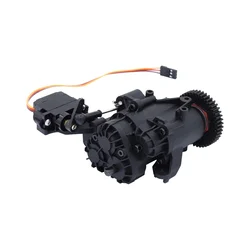 2 Speed Transmission Gearbox with Internal Gears and Servo for 1/10 RC Crawler TRAXXAS TRX4 TRX6 Upgrade Parts