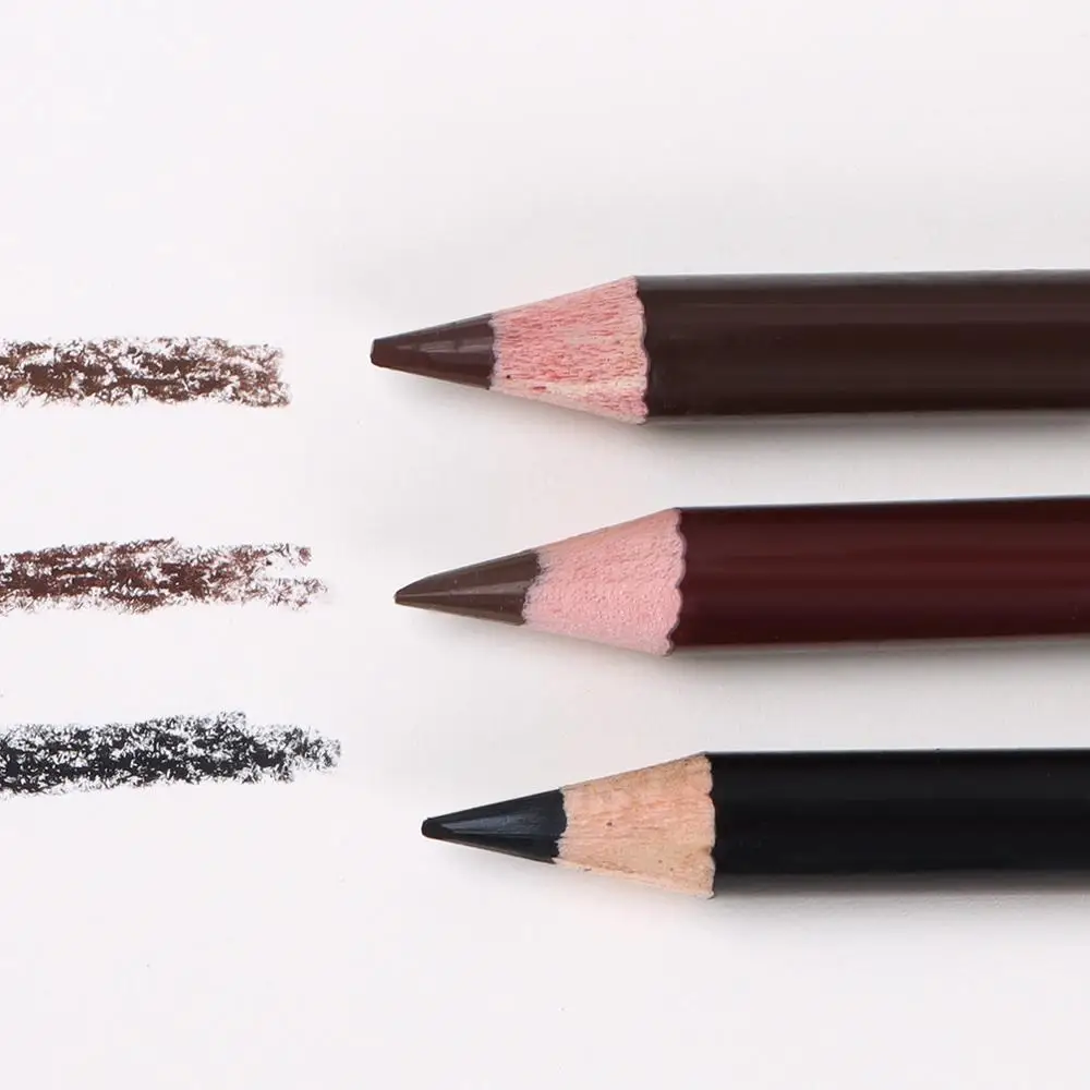 5-color Waterproof Eyebrow Pencil Leopard Pattern Durable Eyeliner Fashionable Beauty Eyebrow Cream Hot Eye Makeup