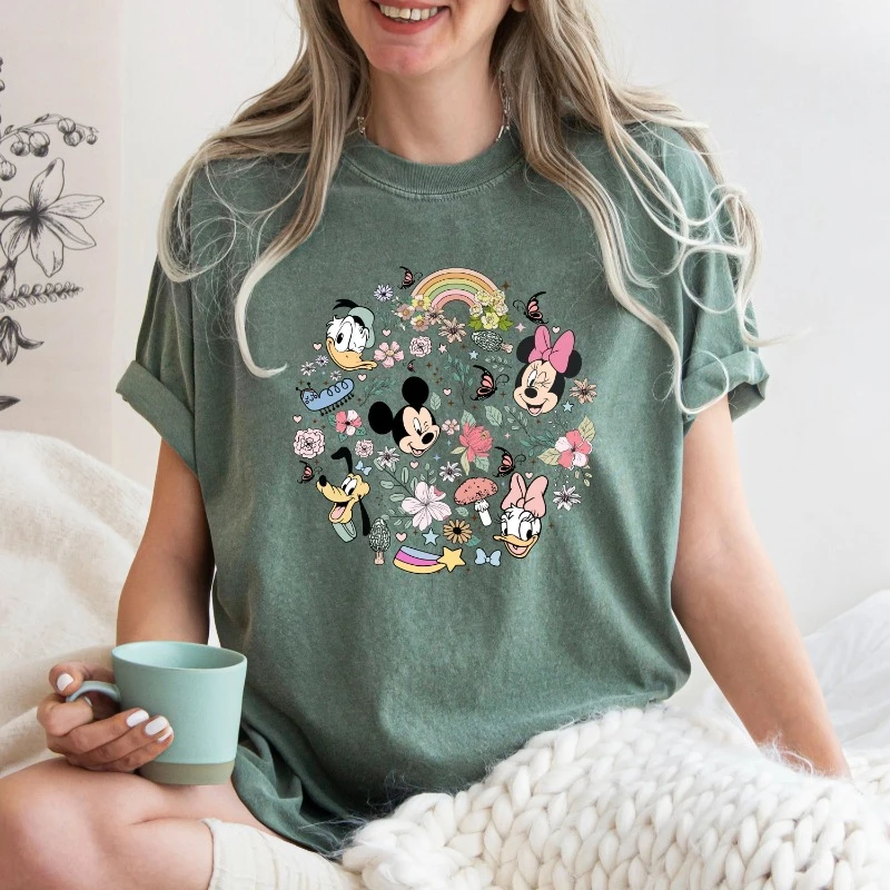 

Вечерняя рубашка с Микки и Ко, Рубашка с Микки, Рубашка Диснейленд, Весенняя рубашка Диснея, Футболка с Микки и друзьями, Рубашка с Дейзи и Дональдом