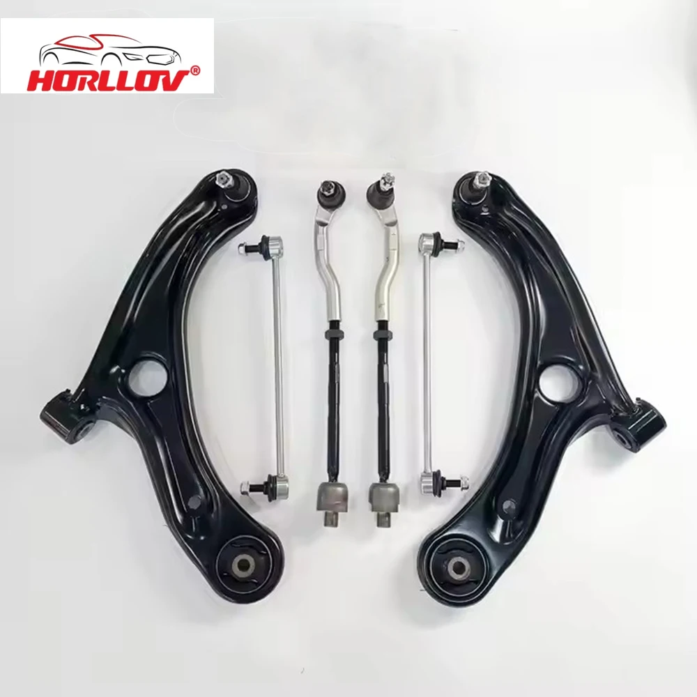 

8PCS High Quality Auto Parts Kit Tie Rod End Ball Joint Control Arm Kit for Honda Fit GK5 2014- OE 51360-T5G-H01