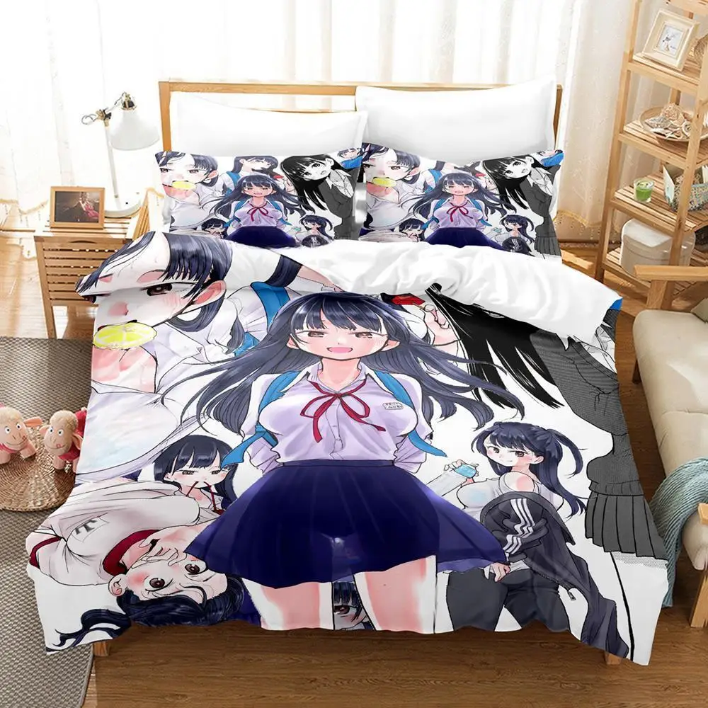 3d Print Anime The Dangers in My Heart Bedding Set Single Twin Full Queen King Size Bed Set Adult Kid Bedroom Duvet cover Sets