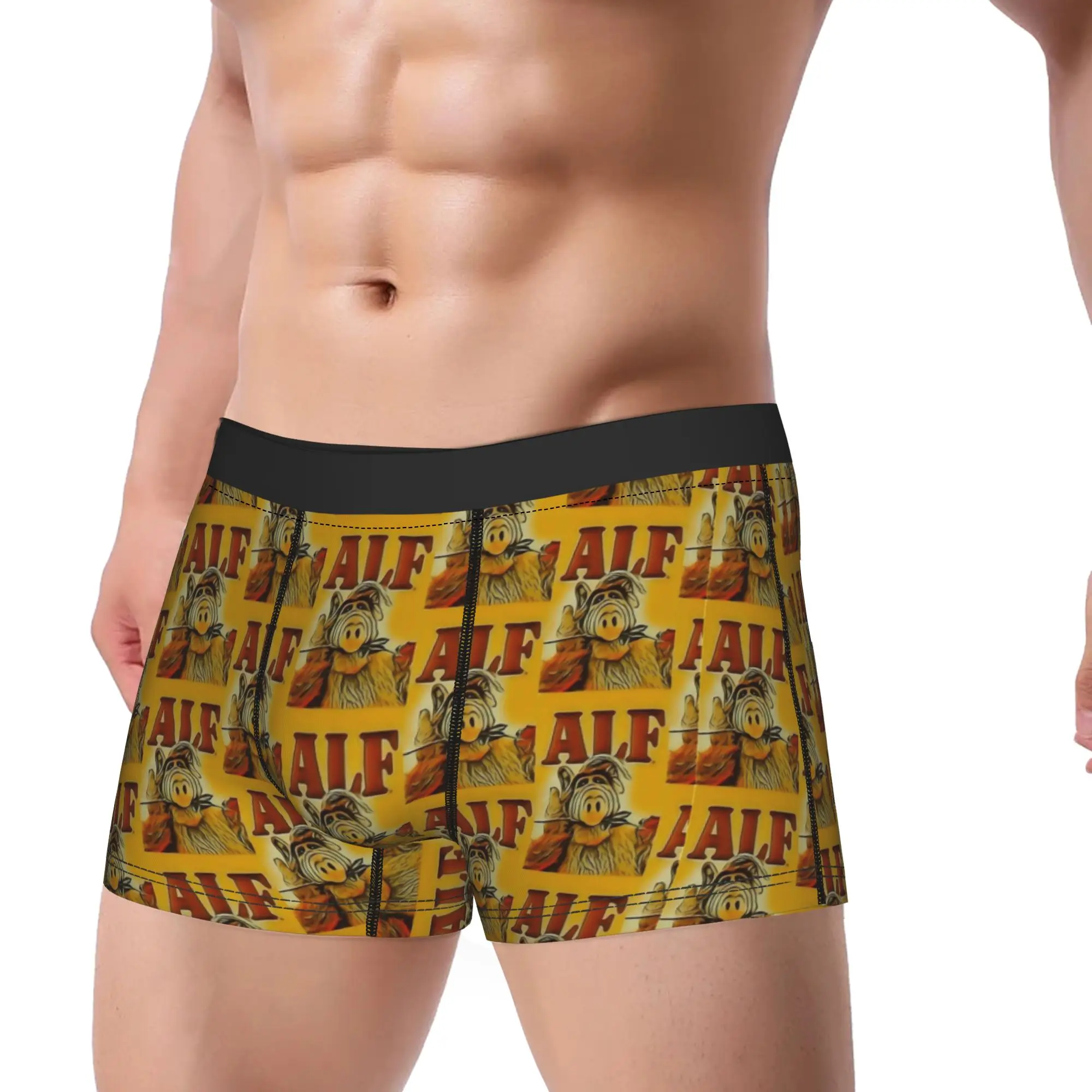 

Трусы-боксеры с принтом TV Series Alf, мужские трусы-боксеры, дышащие трусы-боксеры, идея для подарка