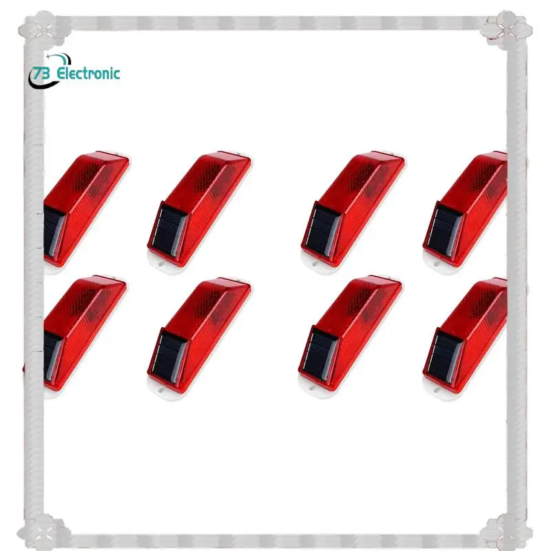 

24-часовая доставка, солнечные сигнальные огни, яркая солнечная стробоскопическая лампа с магнитным основанием, водонепроницаемый светодиодный маяк, безопасный светильник для улицы, 8 шт.