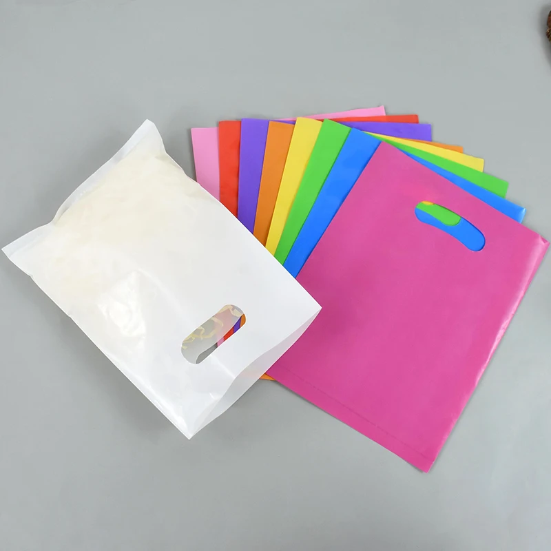 10/20Pcs Black/White/Green/Pink/Blue/Purple/Yellow/Orange 15*20cm Gift Bags Christmas Wedding Birthday Party Favors Pouches Bag
