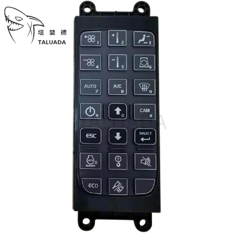 14594714 For EC140D EC160D EC210D EC300D EC330D EC380D EC480D Air Conditioning Control Panel Switch Excavator