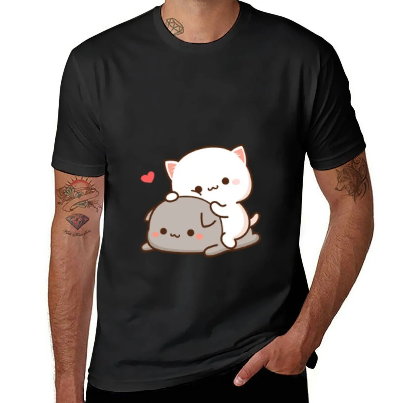 Peach and goma time. T-Shirt cute tops heavyweights sublime tshirts for men