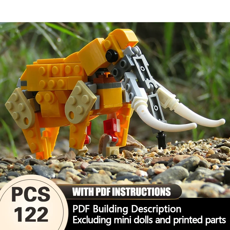 

Creators Animal Series Model MOC Building Bricks Anancus Arvernensis Modular Technology Gifts Holiday Assemble Children Toy Suit