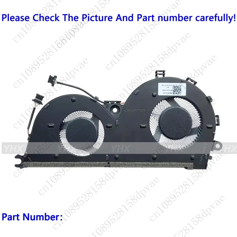

GYX New For LENOVO IdeaPad S540-15IWL GTX1650 CPU COOLING FAN