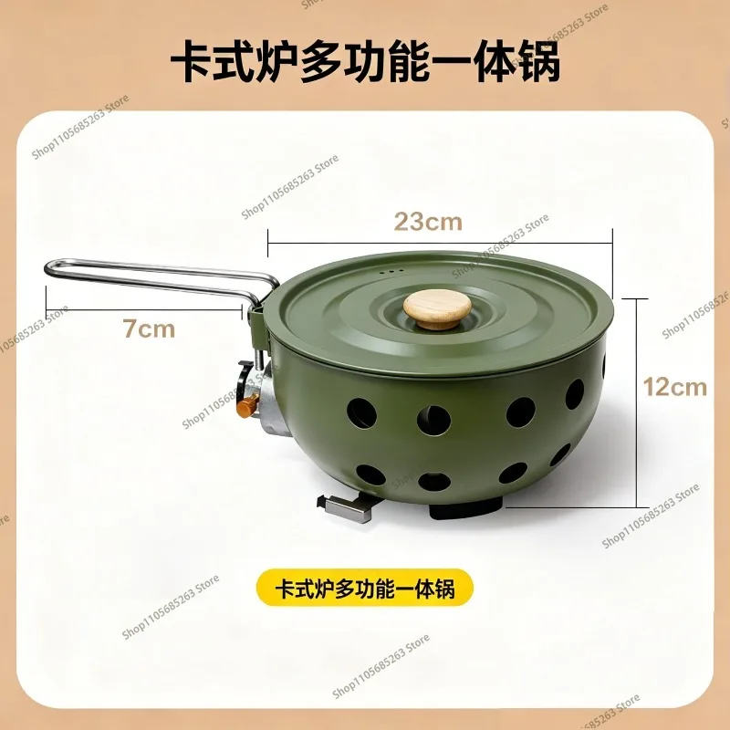new cassette stove portable stove camping cookware camping integrated pot