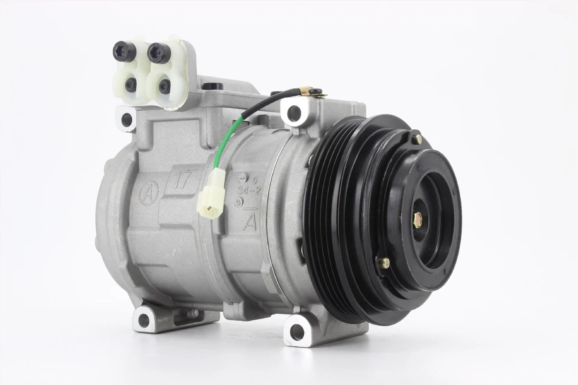 ضاغط قطع غيار السيارات تركيب كهربائي جديد للطاقة جديد لـ Jieshi Wide Foot 10PA17C 4PK 125 24V