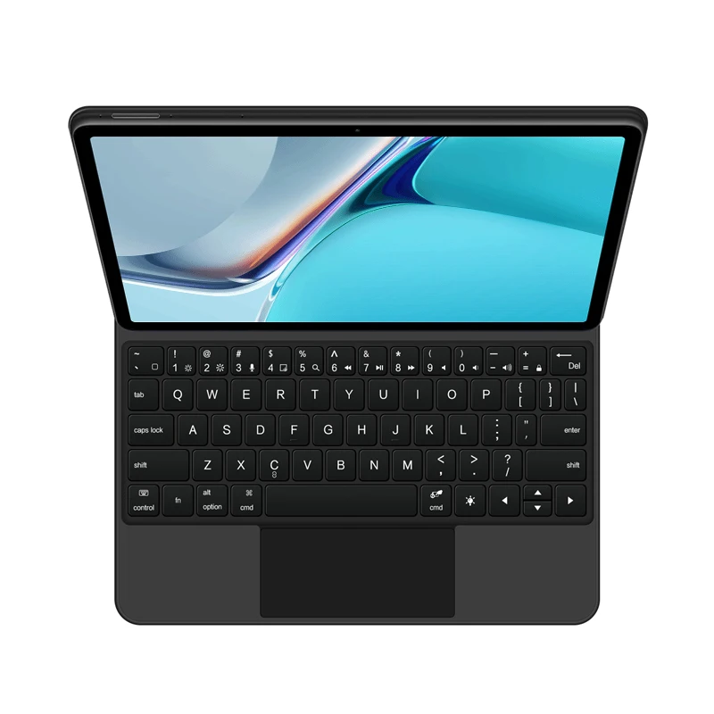 Imagem -02 - Teclado Mágico para Huawei Matepad 11 Estojo de Teclado Português Espanhol Coreano Árabe Alemão Dby-w09 Dby-l09 10.95 in 2023