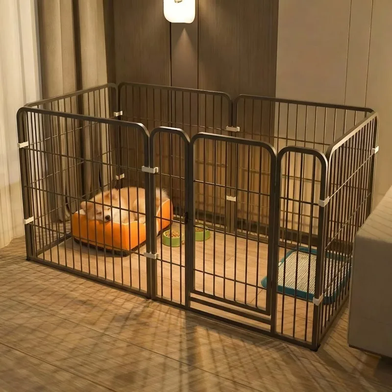 

Classic Multifunctional Dog Fence in Small Medium and Large Sizes Square Tube Pet Cage for Dogs