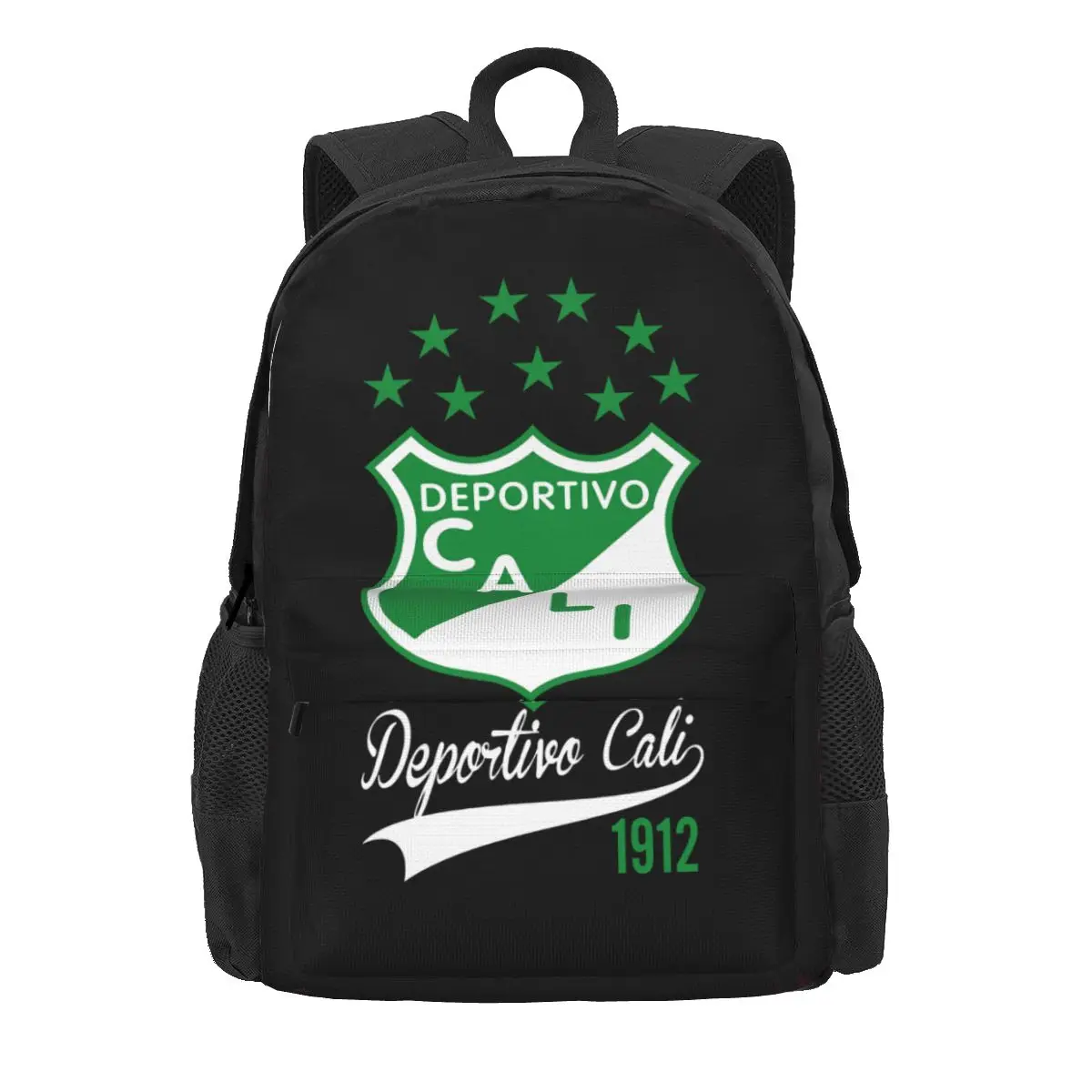 Deportivo Cali De Colombia Futbol Soccer Large Capacity Backpack Bookbag Art Print Personalised Clothes Backpacks