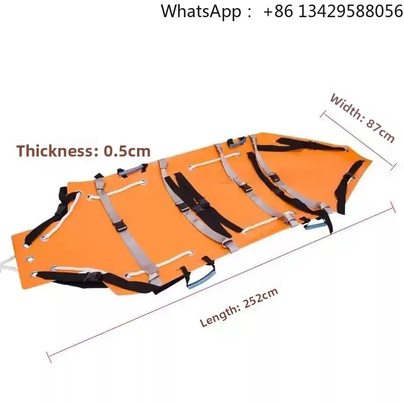 Multifunctional Roll-up Soft Stretcher Blue Sky Rescue Fire First Aid Mountain Folding Light Lifesaving Rescue Limb Fixation