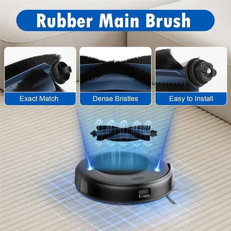 -ESTR لـ Eufy Omni C20 ملحقات المكنسة الكهربائية عدة فرشاة فلتر Hepa ممسحة القماش كيس لجميع الغبار قطع غيار التنظيف المنزلية