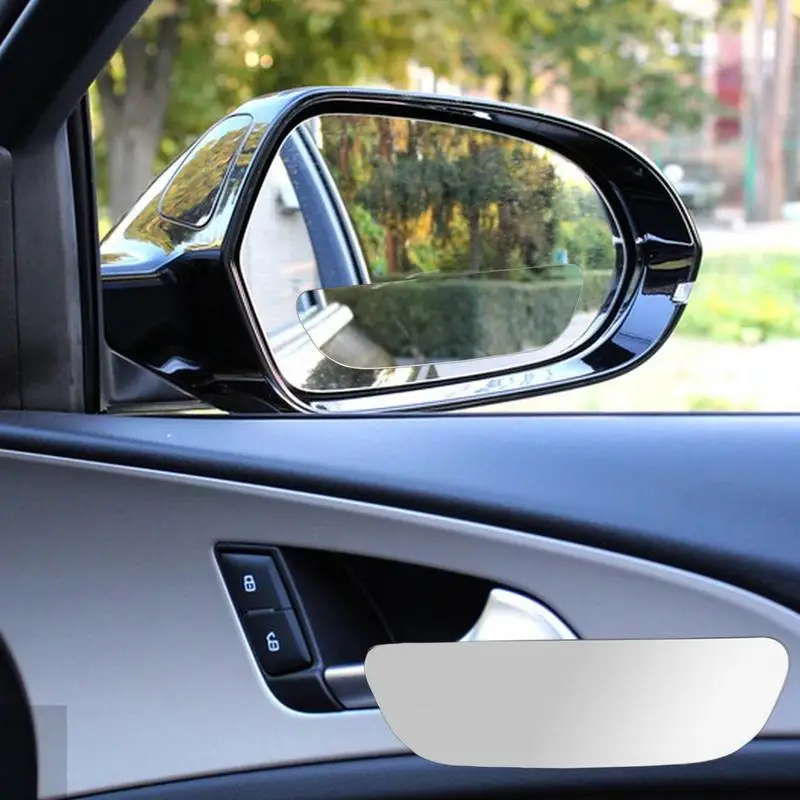 Rear View Convex Glass 360 Degree Adjustable Automotive Blind Looking-Glass Rectangular Shaped Glass Frameless Rear View Glass