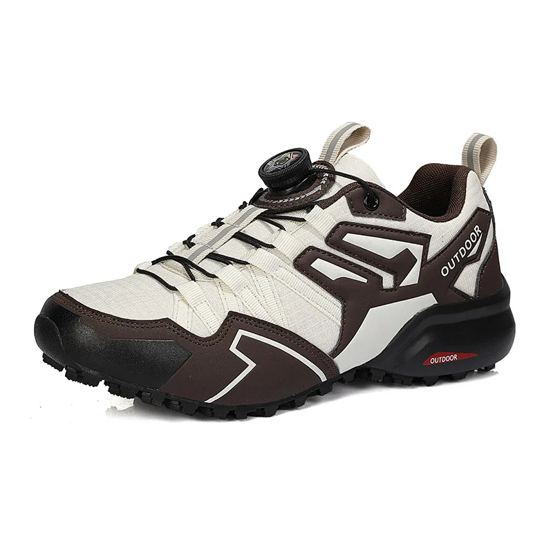 

Men's Outdoor Trekking Hiking Shoes Quality Comfortable Male Jogging Walking Sneakers Big Size