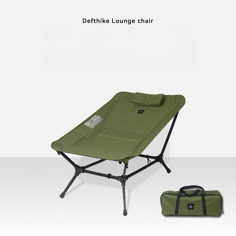 

Outdoor Lying Chair Mini Storage Camping Folding Chair Line Lightweight Travel Portable Lying
